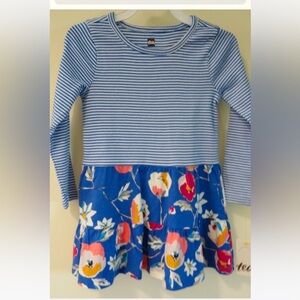 Brand new tea collection tiered skirted dress, Swedish flowers imperial size 12